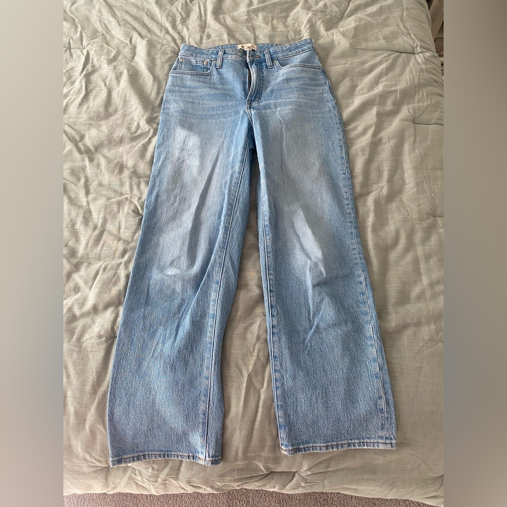 Madewell curvy perfect vintage straight jeans